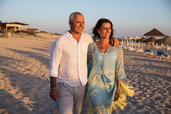 Patricia Pereira da Silva and Luis Carvalho