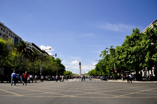 Marques de Pombal as seen from Avenida da Liberdade.jpg